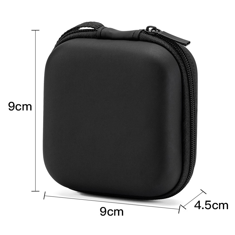 Portable Eva Bag 3C Digital Packaging Box Bluetooth Headset Storage Box Data Cable Cosmetics Bag Satchel Zipper Bag