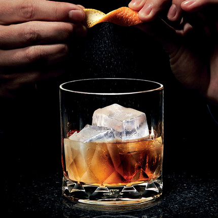 Fondo grueso 350ml de cristal whisky Copa bar KTV de gama alta de vino extranjero cerveza vidrio diamante superficie de corte