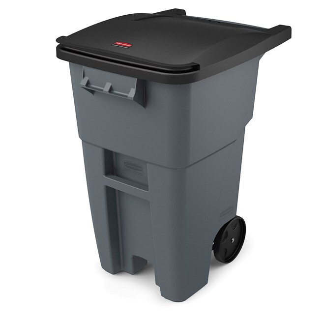 Rubbermaid Lebomei Standard Pushable Trash Bin FG9W2 700 189L