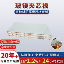 吊顶中空玻镁夹芯板防火隔热工厂隔墙板电子医疗厂无尘车间净化板