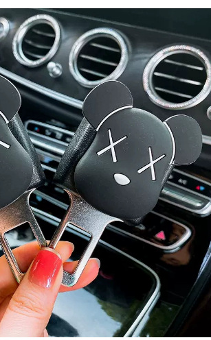 Inserción de coche con bayoneta par con dibujos animados linda estrella Dailu enchufe conector de extensión belleza femenina pensamiento nocturno