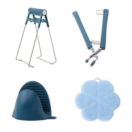 Bowl clamp, anti-scalding clamp, kitchen tool bowl clamp, plate clamp, steamed vegetable clamp, anti-slip, anti-scalding hand clamp, tray lift