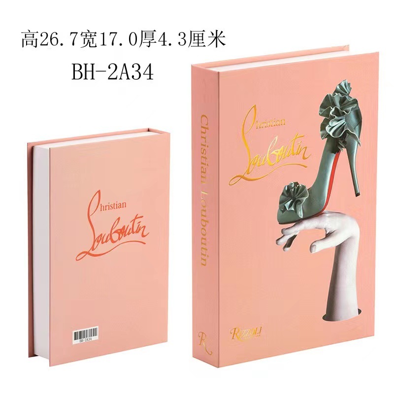 Nordic moderno libro falso plegable Inglés simulación libro accesorios de decoración libro Hotel hogar suave decoración libro