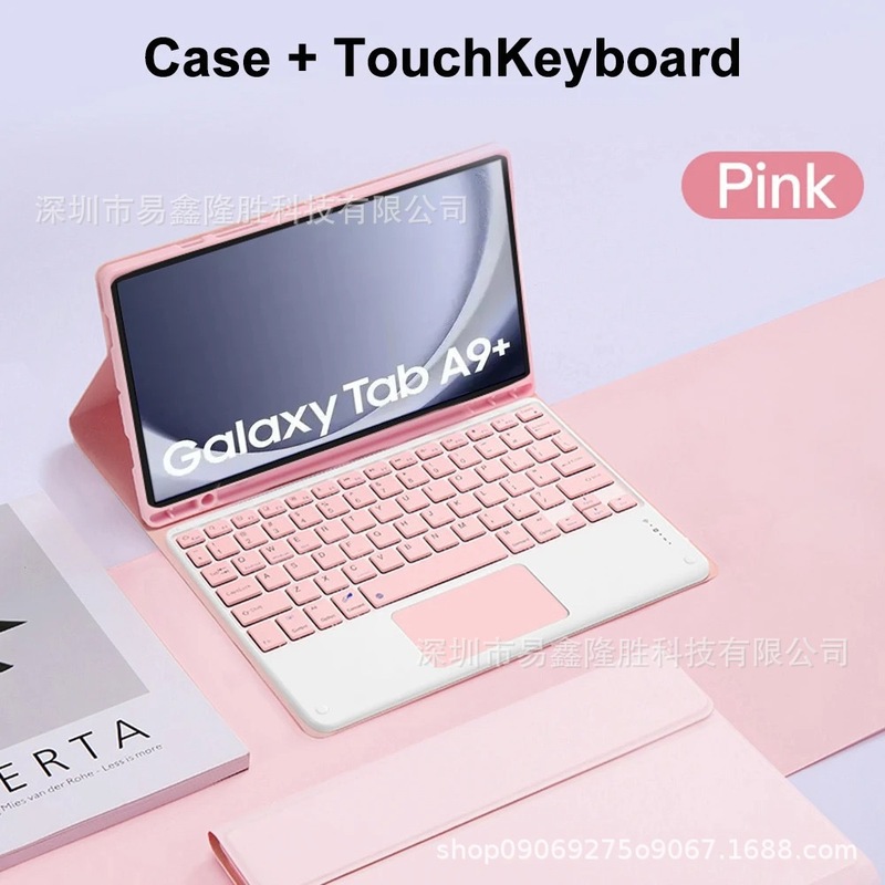 Redmi Redmi Pad2 タブレット保護ケース Redmi Pad SE 11 ペンスロット付き Bluetooth キーボード レザーケース|undefined
