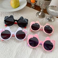 蔗梨童装女童太阳镜夏季2025新款儿童卡通墨镜小女孩宝宝遮阳镜潮