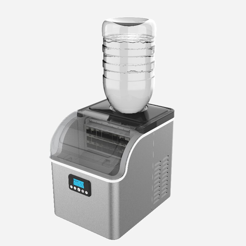 2.5L Electric Ice Maker Cube Ice Small Volume and Low Power Indoor Suitable Ice Maker Cross-Border Export 2.5L Electric Ice Maker Cube Ice Small Volume and Low Power Indoor Suitable Ice Maker Cross-Border Export