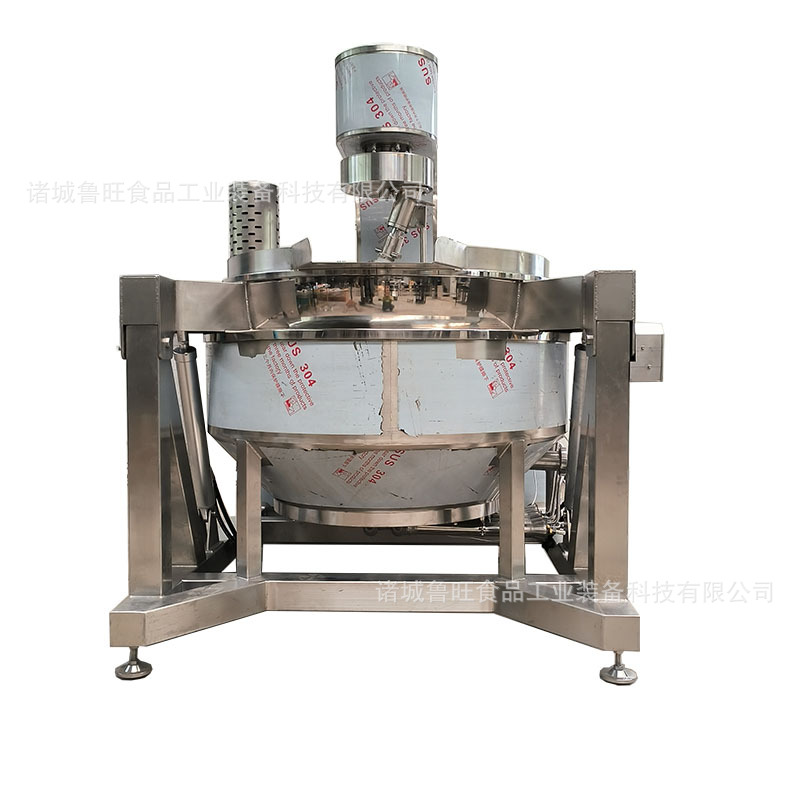 全自动行星搅拌锅 节能红外线燃气炉盘炒锅 高配置酱料炒制锅