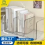 桌面亚克力透明书挡收纳盒