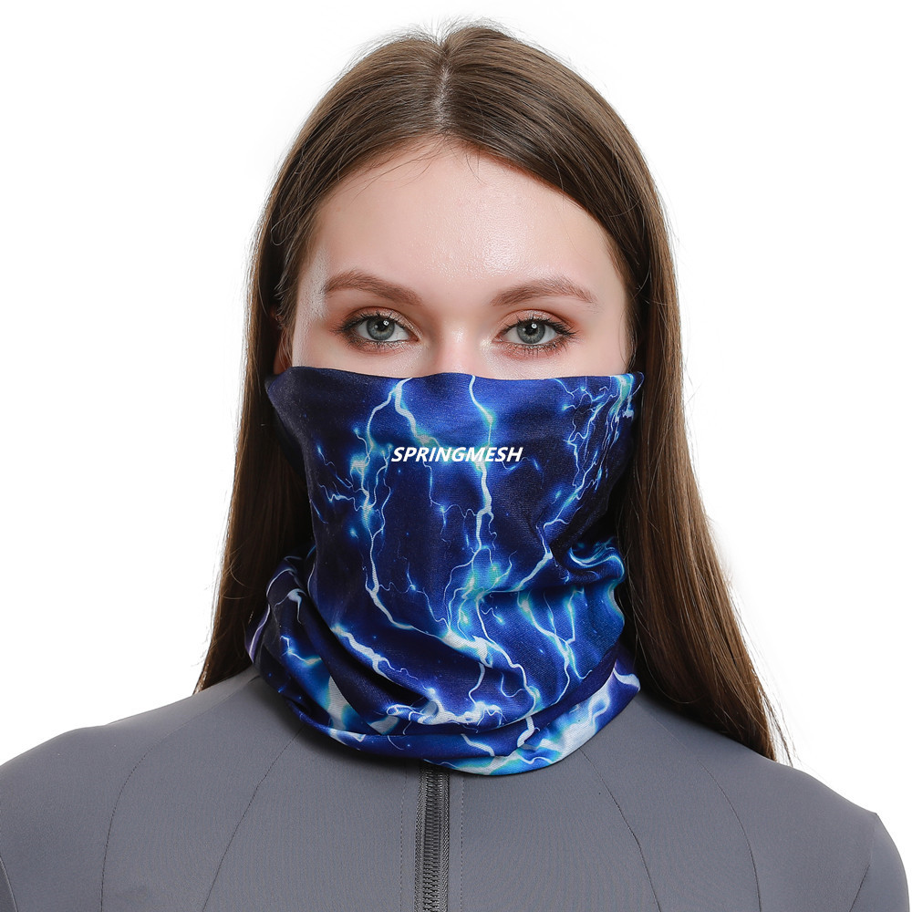 Multi-Functional Magic Headscarf for Women, Outdoor Cycling Sun Protection Mask, Neck Gaiter, Rainbow Running Neck Protector, Hiking Neck Cover, Face Shield