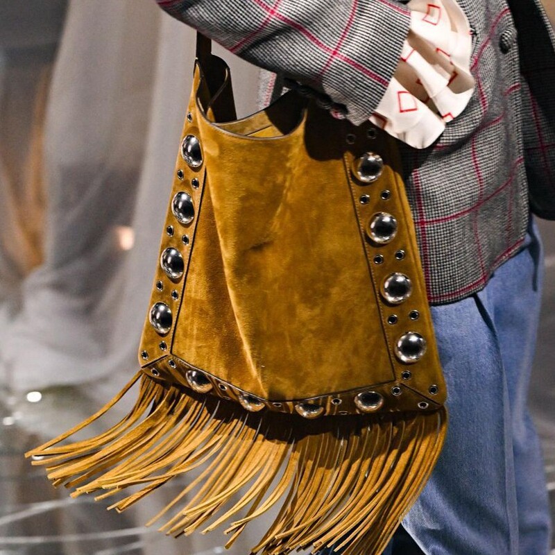 Fashionable Wicker Horizontal Square Shoulder Bag with Rivets, Casual Versatile Crossbody Women's Bag, Messenger Bag, Vintage Style