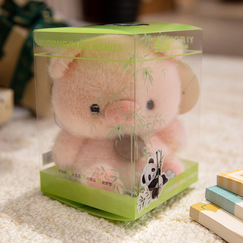 Dundun Paradise Series Juguetes de terciopelo Ou visón terciopelo mapache pequeño muñeco de la ciudad de videojuegos canjear regalos Muñecas de trapo para niños