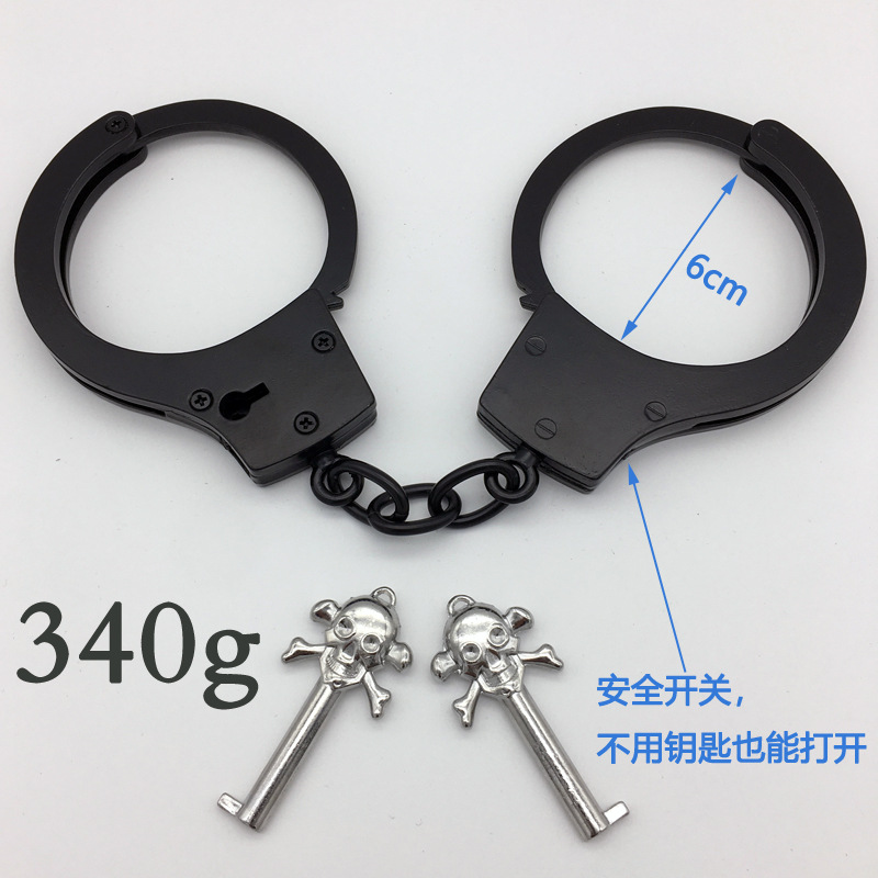 Esposas de juguete espeso esposas de plata esposas de acero inoxidable esposas de acero inoxidable esposas de acero inoxidable esposas