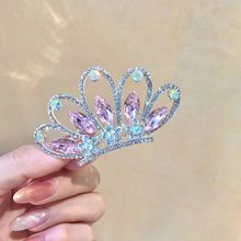 厂家直销女式款头饰皇冠 韩版时尚头饰新娘皇冠发梳天猫淘宝批发