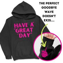 ���羳ŷ�롿Have A Great Day Middle Finger Hoodie