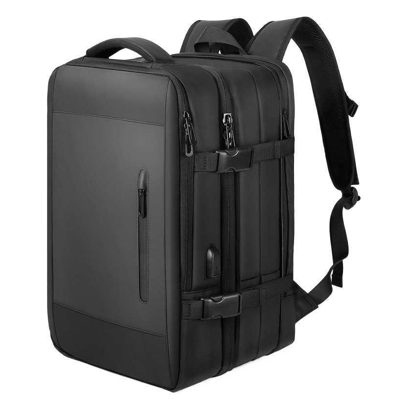Business Computer Bag, Travel Backpack, Men's Large-Capacity Backpack, Multi-Functional Portable Boarding Bag, Fashionable Student School Bag