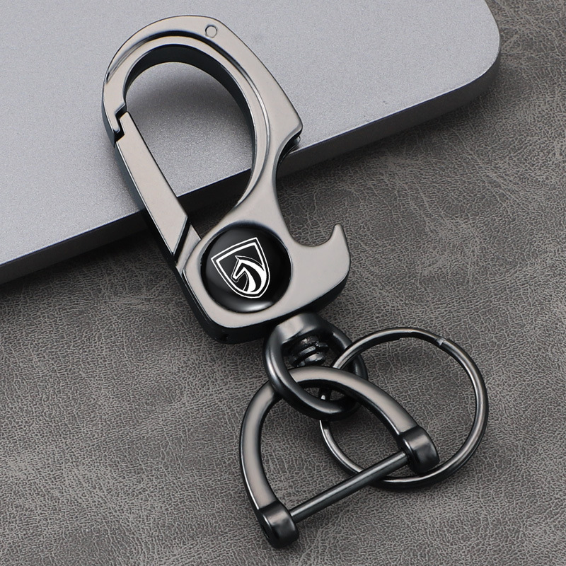 Llavero creativo para hombre, llavero de cintura, hebilla colgante, coche, cuchillo expreso portátil, llavero, colgante de llave de coche