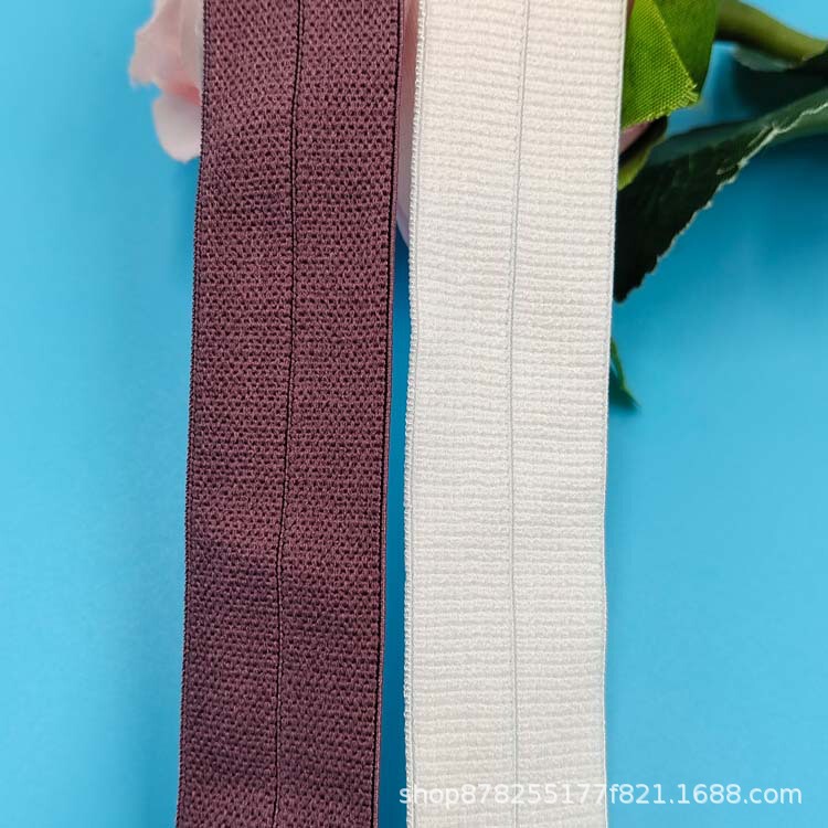 2cm thread folding elastic nylon edge band folding clothing culottes waist head cuff elastic ribbon