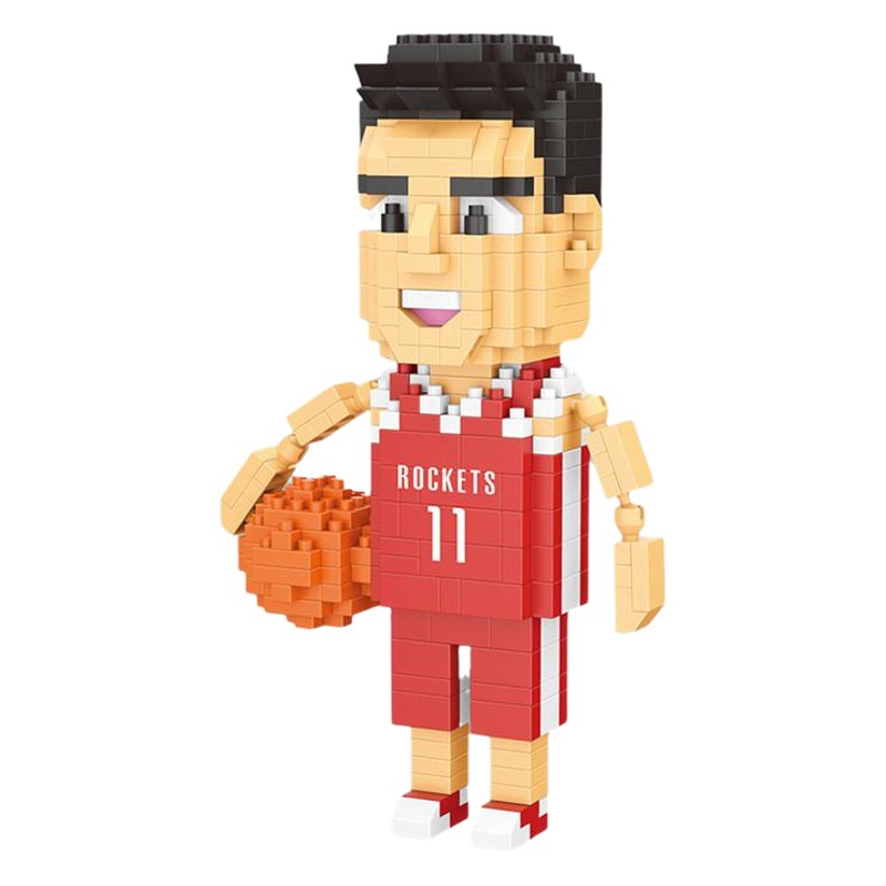 2574-2638 bloques de construcción de partículas pequeñas bola estrella Asamblea figura educativa baloncesto juguetes niños estudiante regalos