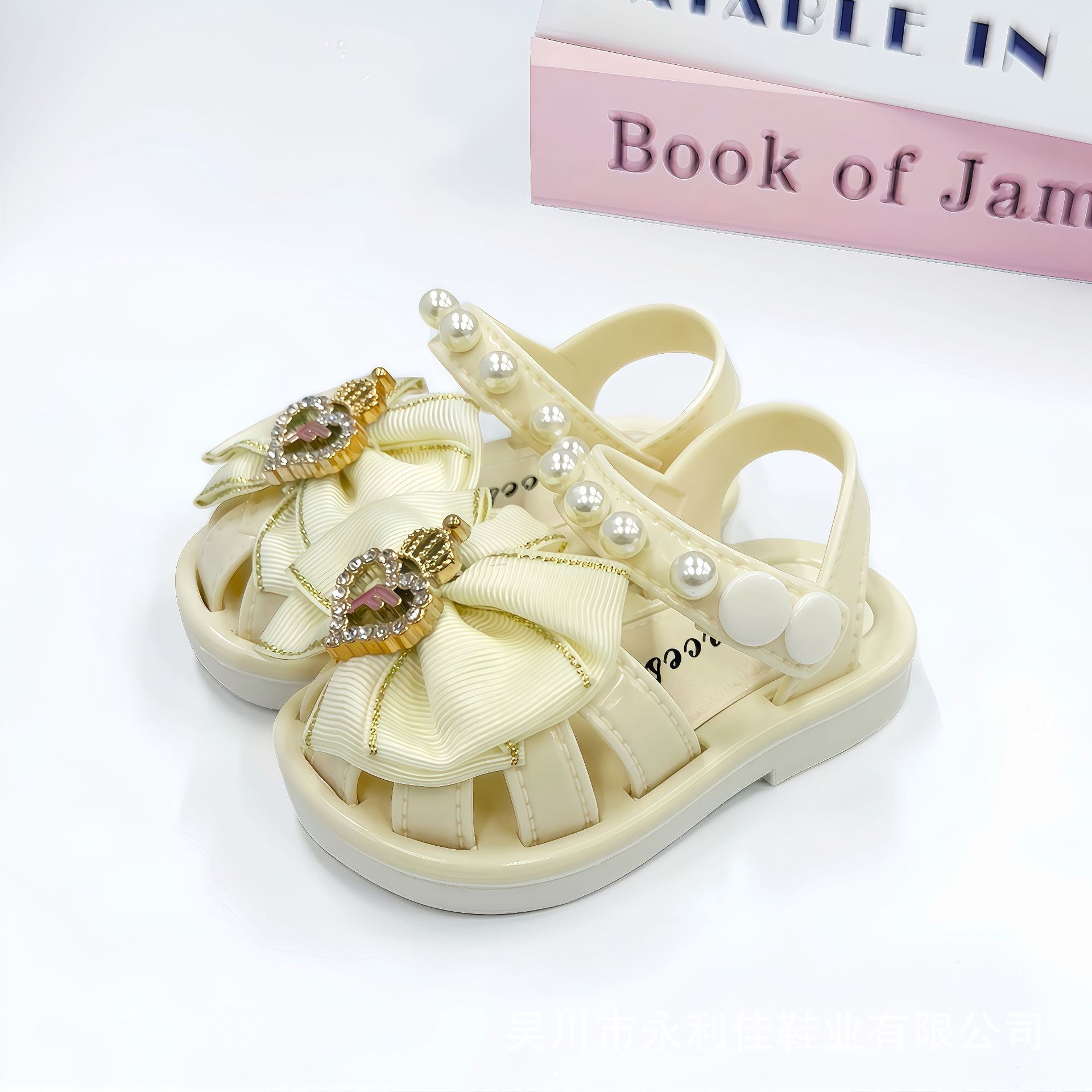 Sandalias de verano para niñas bebés bolsas de fondo suave zapatos de bebés pequeños fabricantes directos al por mayor comercio exterior comercio electrónico