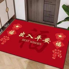 中国式珪藻泥マットはドアに入ります。汚れに強い吸水滑り止めマットです。