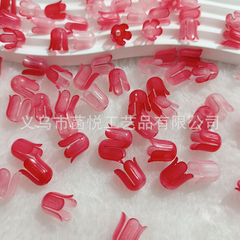 Fábrica de flores de lámpara nocturna de tulipanes al por mayor DIY material de lámpara hecha a mano image 16
