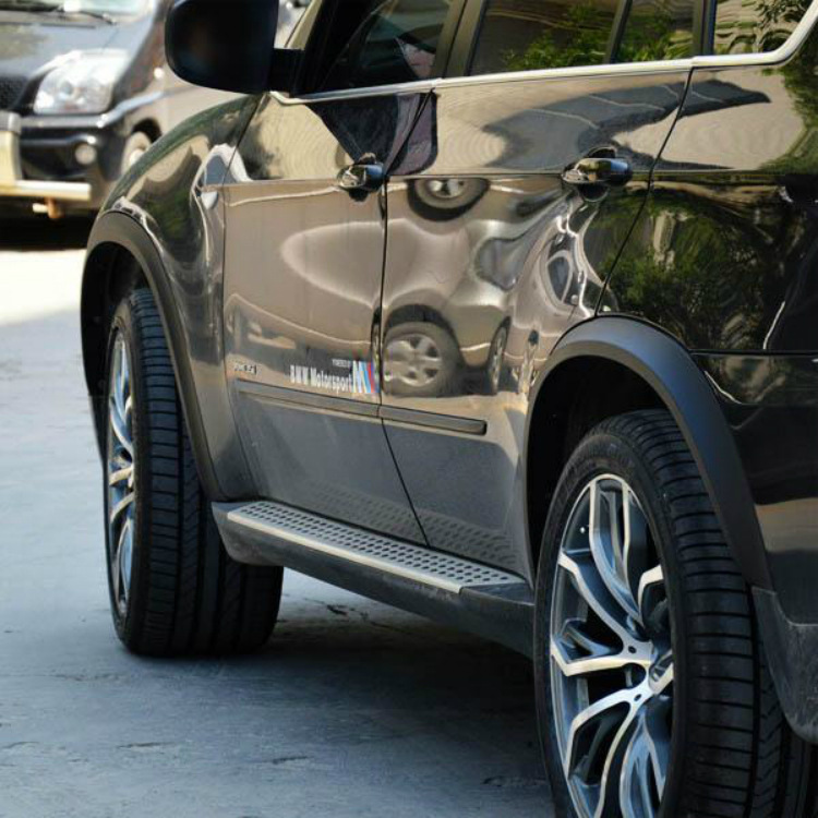 08-18 BMW X5 E70 F15 modified X5 widened fender flares, wide-body fender flares, X5M fender flares, anti-scratch guard strips