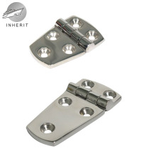 76x38五孔316不锈钢合页 57*38门窗橱柜建筑加厚合页铰链船用活页