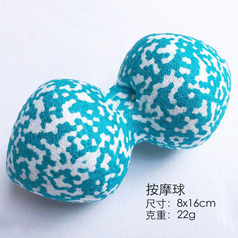 EPP筋膜ボール ピーナッツボール ダブルボール 筋肉足裏リラックス ヨガフィットネスボール 頸椎リハビリマッサージボール|undefined