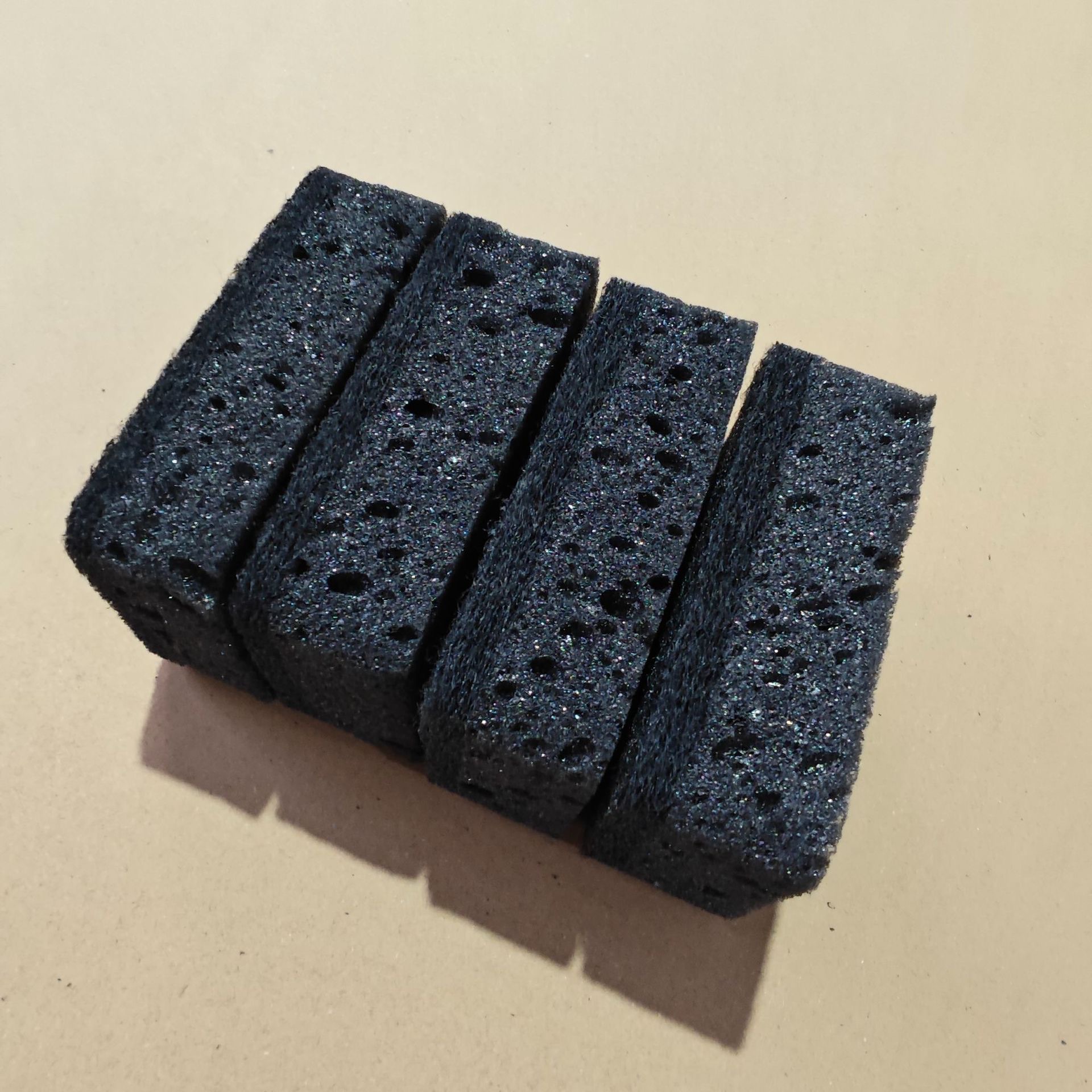 厂家供应 清洁海绵竹炭海藻沐浴棉 酒店家用吸水沐浴爆破海藻棉