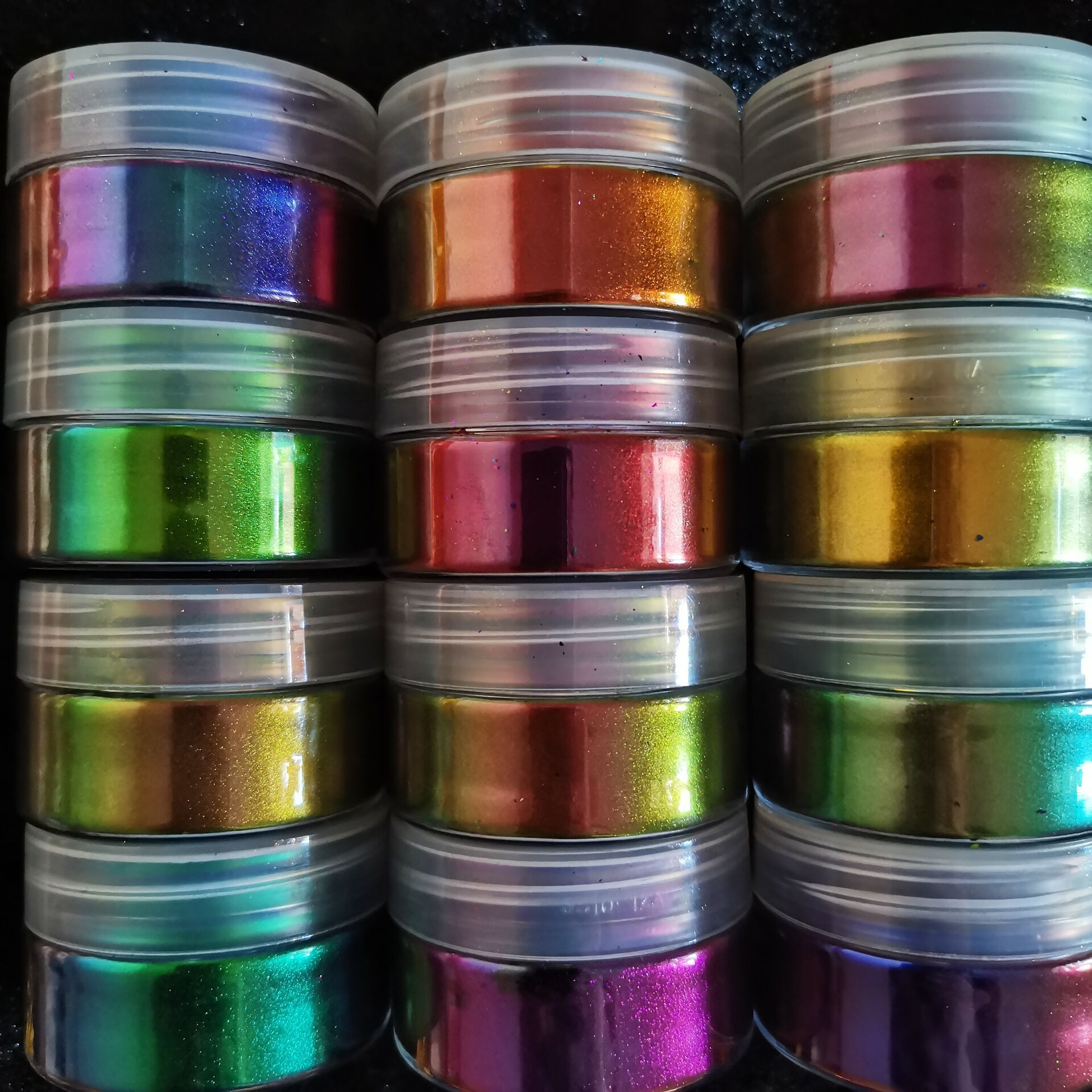 供应高浓度变色龙粉 变色龙颜料 滴胶喷涂水彩火漆蜡变色龙粉1g