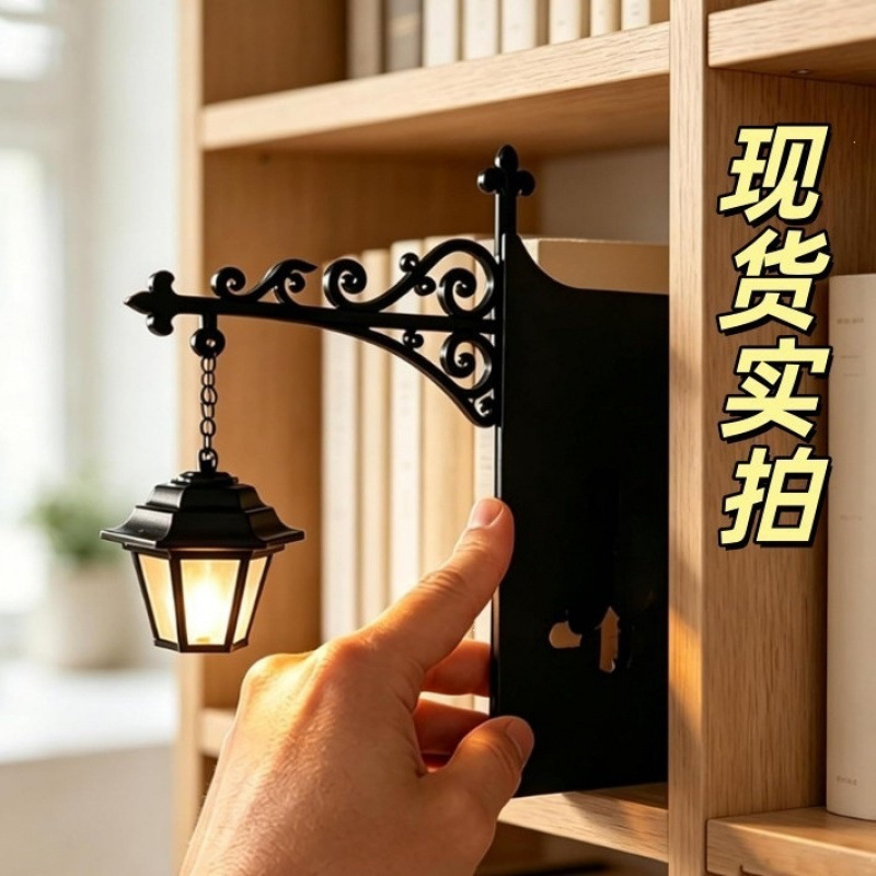 跨境新品 GhostBookshelfLantern图书馆书架照明灯笼幽灵书架灯笼办公、文化实拍产品高清图