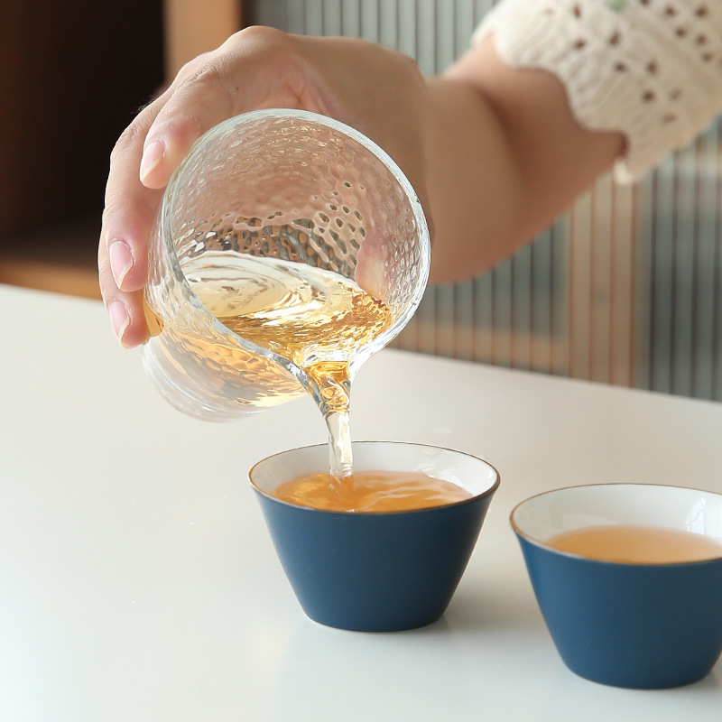 功夫茶具辦公室家用創意蓋碗泡茶杯隨手禮簡約商務套裝可印logo