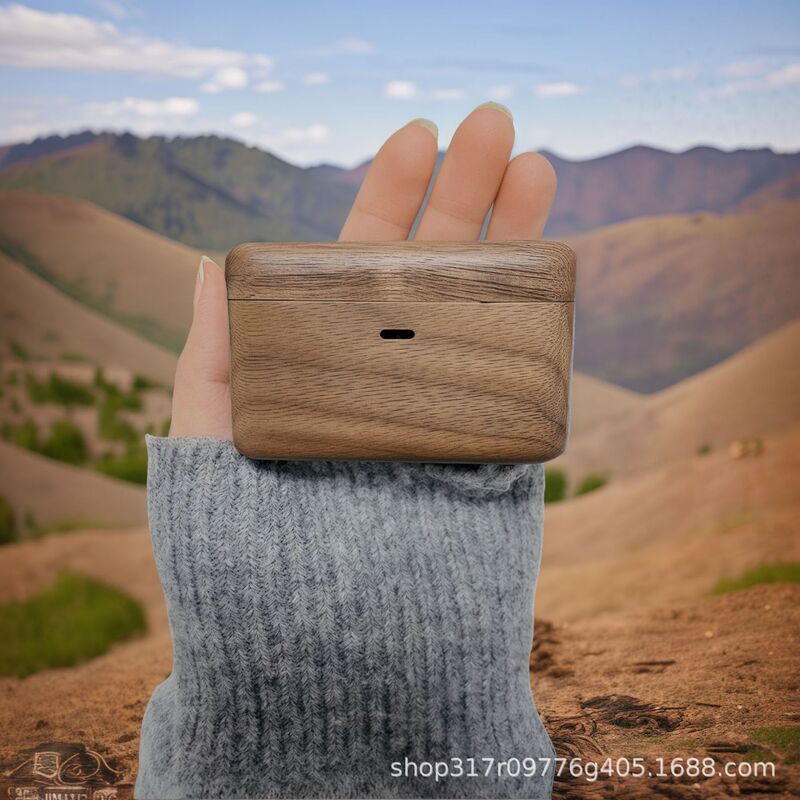 Suitable for Beyerdynamic/Baiya Baiya Fei Power Lando Solid Wood Earphone Case Bluetooth Earphone Cover Full Package