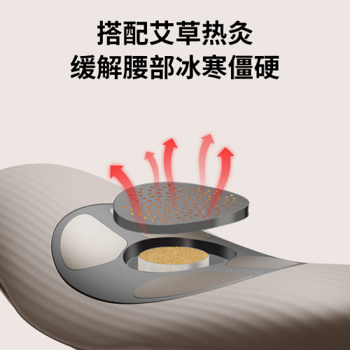 New smart traction lumbar massager red light ems hot compress to relieve lumbar muscle strain lumbar spine physiotherapy instrument