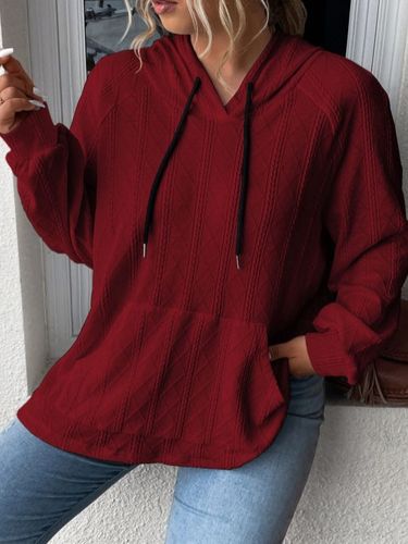 Creative 2025 Autumn/Winter Casual Style Fresh and Sweet Plush Sweater for Women, Hooded, Loose Fit Sweatshirt