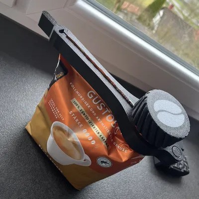 커피백 클립 블랙 + 화이트