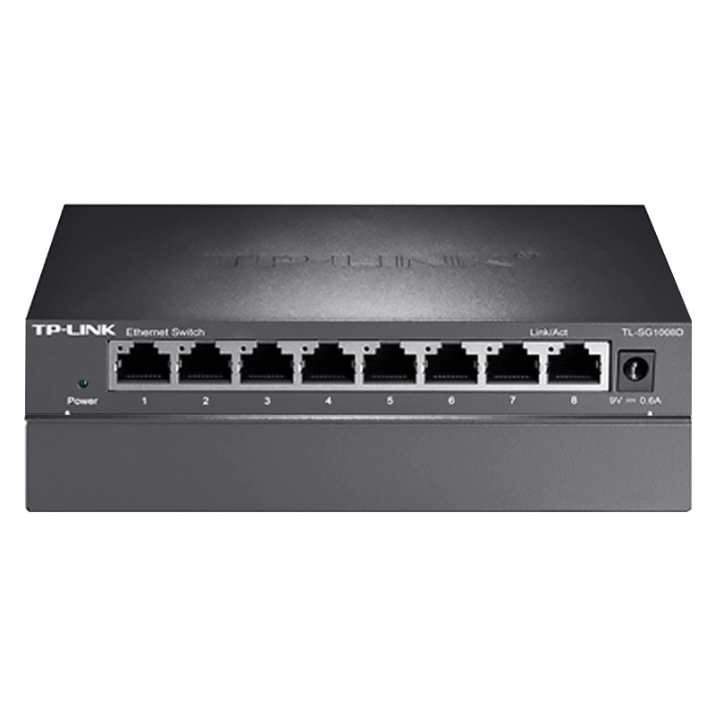TP-LINK Switzer 8-порт SG1008D маршрутизатор объединяет полноформатный Gigabit коммутатор 1000M