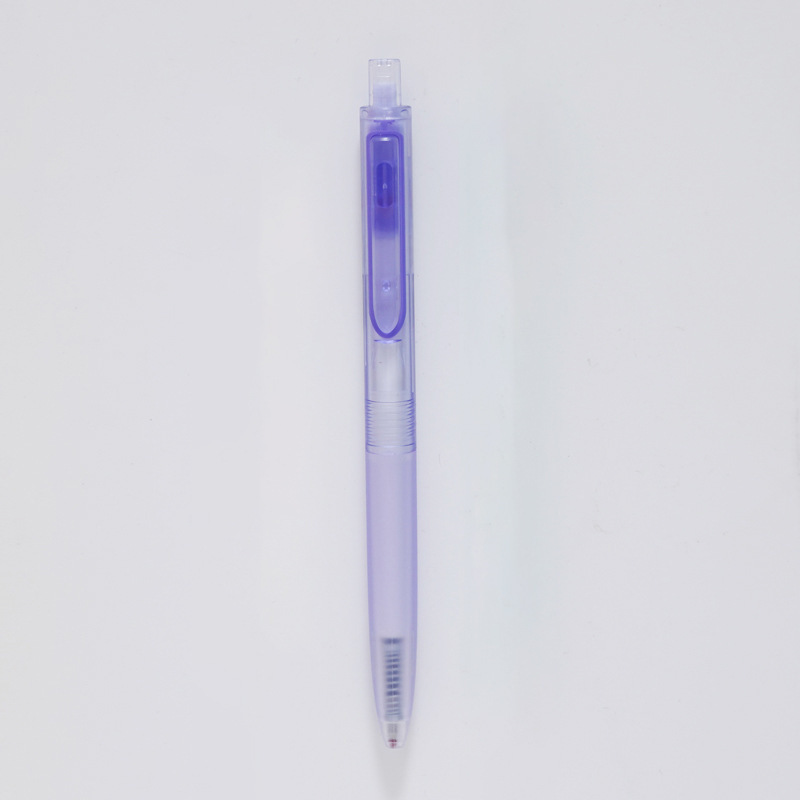 TSING 0154 アイス透明色時空カプセルゲルペン 0.5 黒コアプレスミュートダブルビーズ学生署名ペン|undefined
