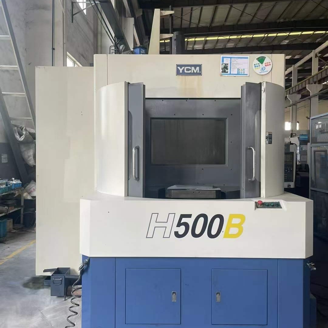 转让二手永进H500B卧式加工中心主轴锥度BT50刀库:40把