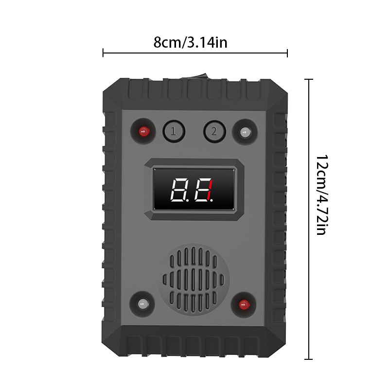 Nuevo coche ratón repelente ultrasónico ratón repelente coche motor ratón repelente 12V/5V fuente de alimentación flash LED