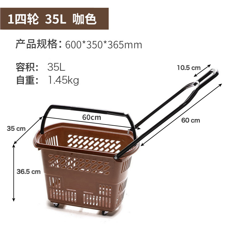 Fabricante Zhao Yiming cesta de compras supermercado gran marco de compras fondo hueco cesta de plástico image 65
