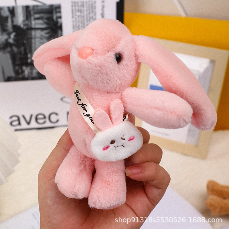 漫画のアイデアのぬいぐるみのリュックサックのウサギの人形のペンダントの親友のバッグのアクセサリーのキーホルダーの子供のプレゼント|undefined