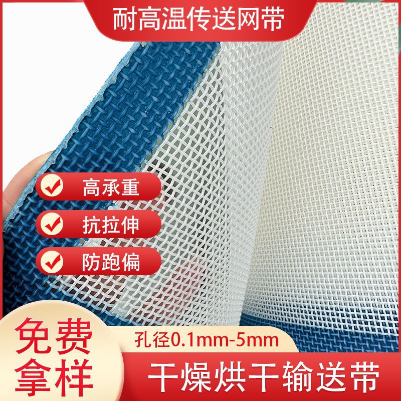 高温传送网带 防跑偏食品生产线链条式烘干传送带加密网格传送网
