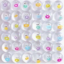 创意小鼻嘎透明捏捏乐卡通小团子软胶捏捏乐烂泥手感解压发泄玩具