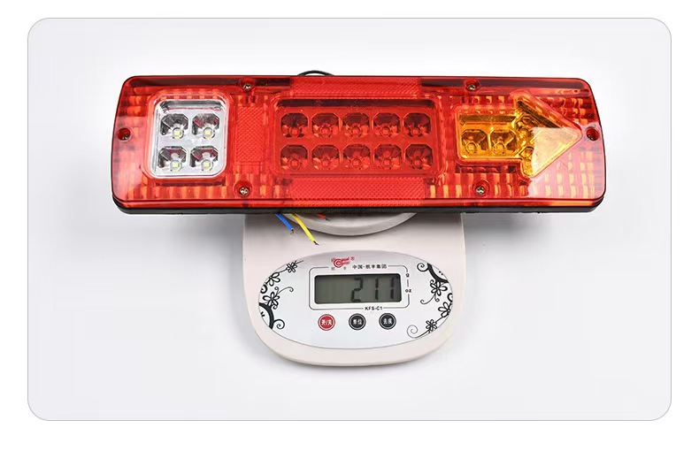 Original tricycle rear tail light electric tricycle tail light turn signal brake light reversing light anti-chase tail light