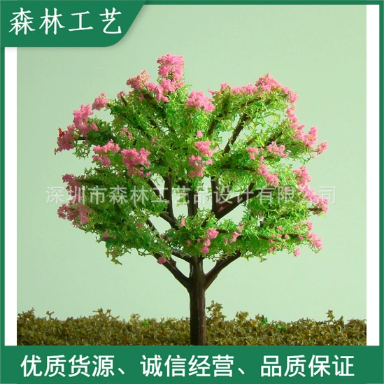 Песочный стол Строительная Модель Дерево мох микропейзаж Украшение Моделирование растение красное дерево цветок дерево-N