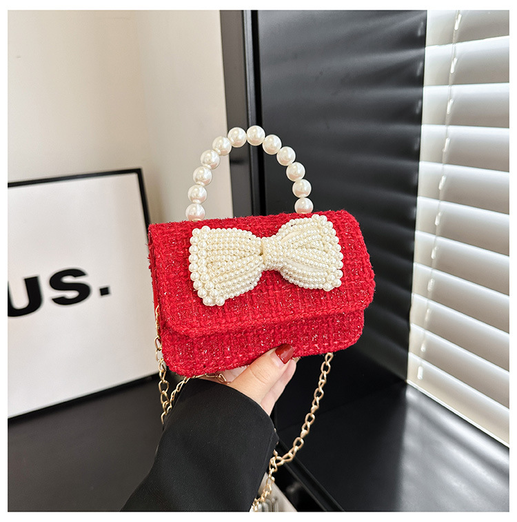 2024 niños Año Nuevo bolso de Año Nuevo niñas bolso de Año Nuevo rojo princesa Aisha bolso de mano de horno oblicuo mochila de niñas