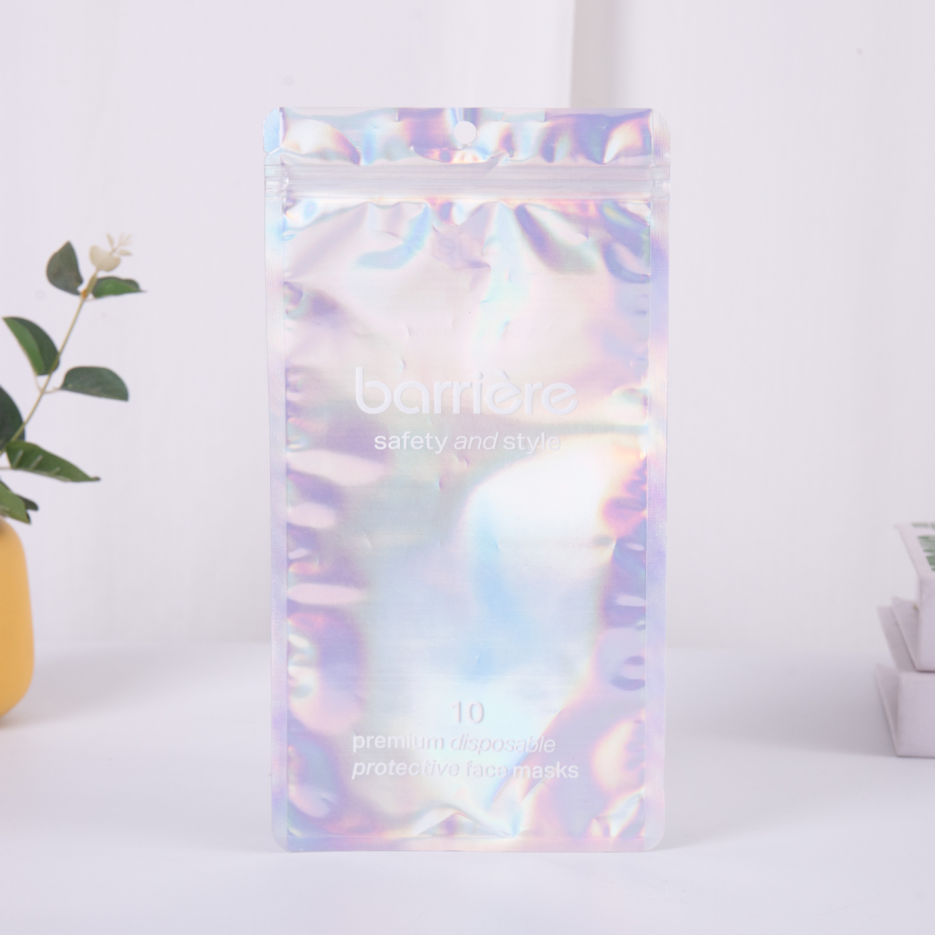 食品包装袋子定 制真空塑料食品袋八边封自封自立通用食品包装袋