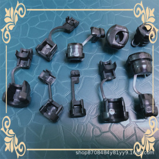 Manufacturer in stock power cable buckle nylon plastic cable buckle wire holder fixed buckle cable clamp power cable buckle multi-Specification