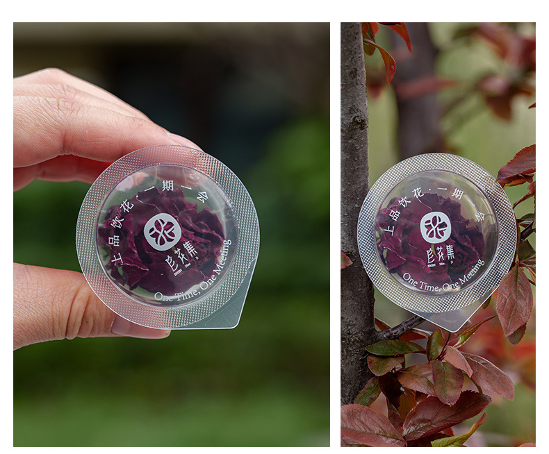Freeze-Dried Mo Hong Rose Tea Large Whole Rose Buds Herbal Flower Tea Loose Bulk 10g quality and texture